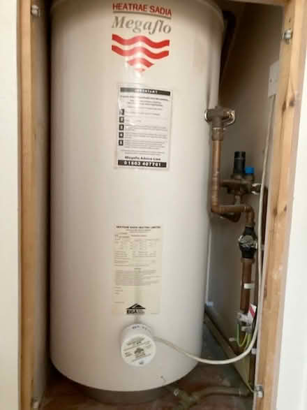 Photo of free Megaflo D125 hot water cylinder with immersion heater (Lewes BN7) #1