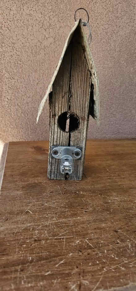 Photo of free Birdhouse with NM license plate (Carlisle / Gibson) #3