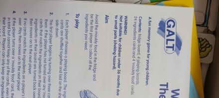 Photo of free Child's game, age 3 to 7 (Kenilworth CV8) #2