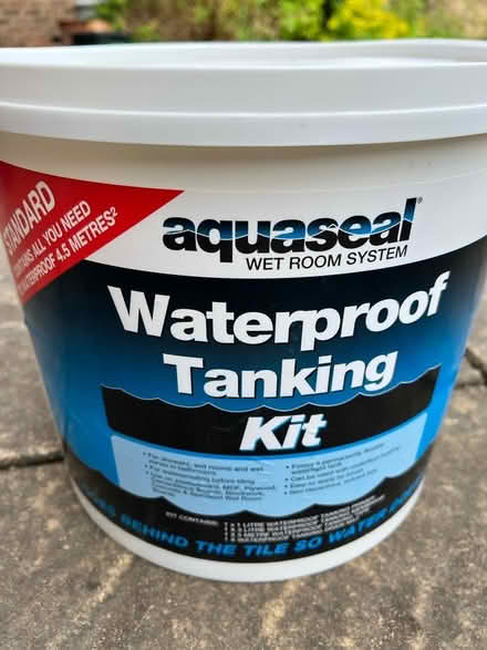 Photo of free Aquaseal Waterproof tanking kit (Loughborough, LE11) #1