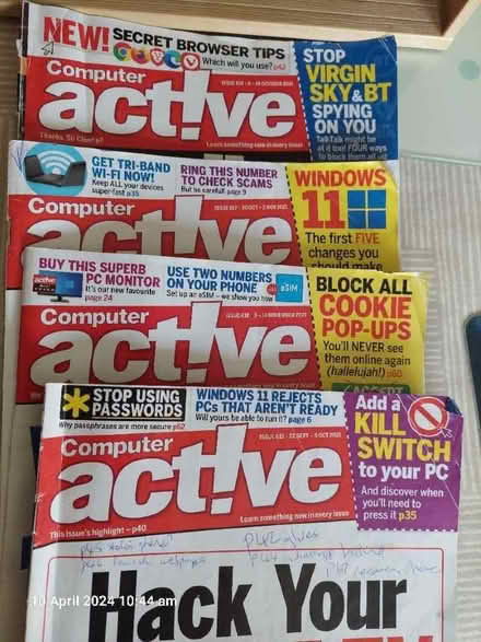 Photo of free Computer magazines (Twyford RG10) #1