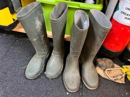 Photo of free Wellies Sizes 3 and 4 (Upper Beeding) #1