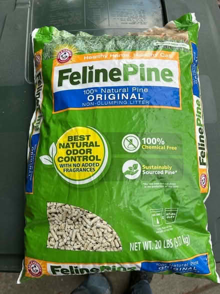 Photo of free 20 lb bag “Feline Pine” cat litter (Mountain View nr train station) #1