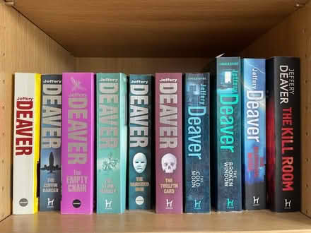 Photo of free Jeffrey Deaver paperbacks (Walkwood B97) #1