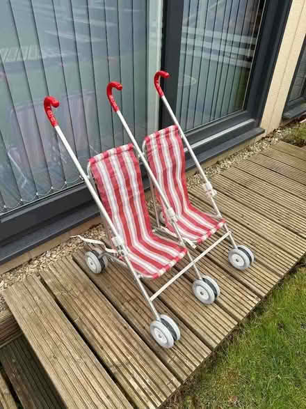 Photo of free Kids toy double stroller / pushchair (Princes Risborough HP27) #1