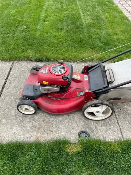 Photo of free Lawn mower curb pick up (Riverdale) #2