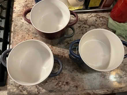 Photo of free 6 colored soup bowls virtually new (Mountain View nr train station) #2