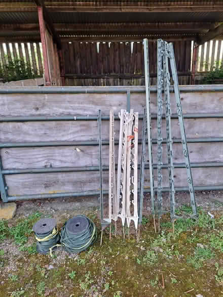 Photo of free Electric fencing stakes and wire (Pulborough) #1