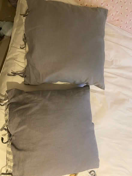 Photo of free 2 x Large cushions (Wimbledon Park, SW19) #1