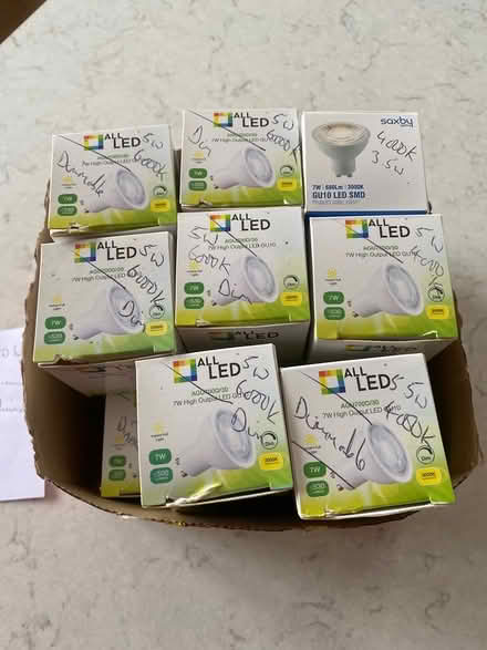 Photo of free GU10 light bulbs various (S10 Fulwood) #1