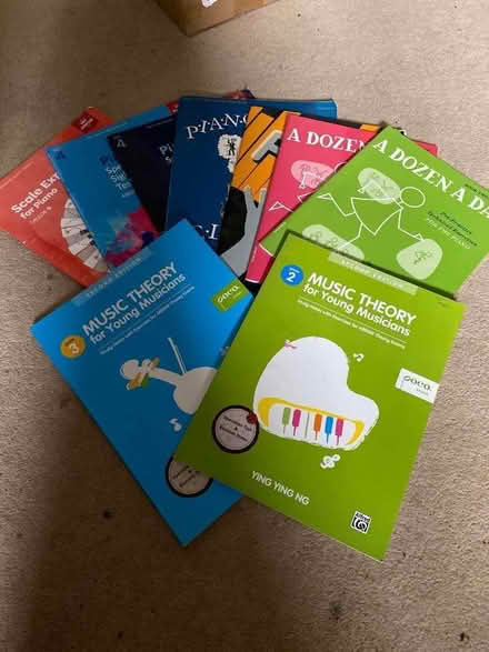 Photo of free Piano and music theory books (Wallands Park BN7) #1