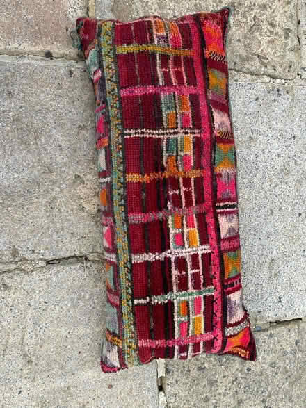 Photo of free Long cushion (Rodborough Common,Stroud glos) #1