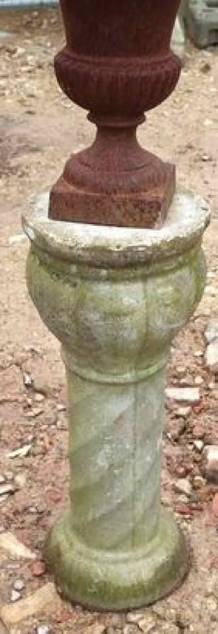 Photo of Stone pedestal (Upton Saint Leonards GL4) #1