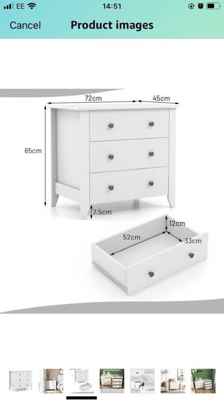 Photo of free Chest of drawers (Stepney E1) #1