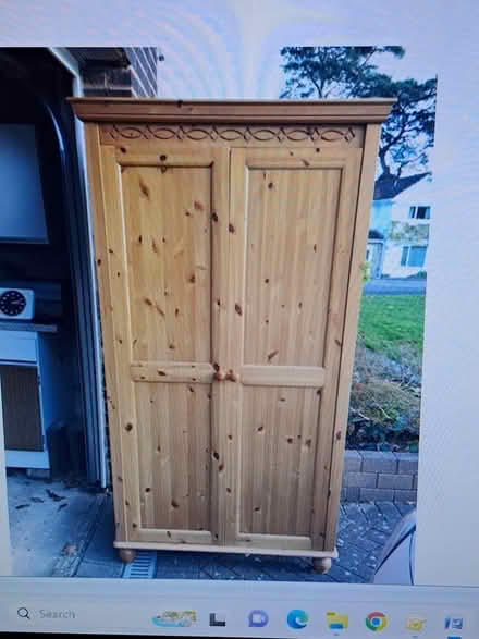 Photo of free Double pine wardrobe (West Hill, Ottery St Mary) #2