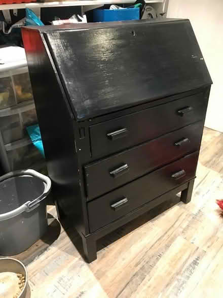 Photo of free Wooden bureau (Buxton Central SK17) #1