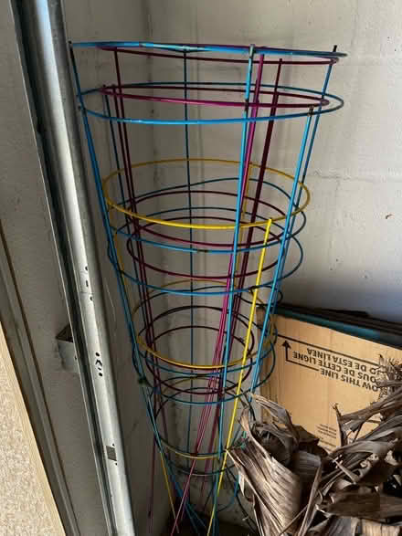 Photo of free Tomato cages (Ridgecrest neighborhood) #1