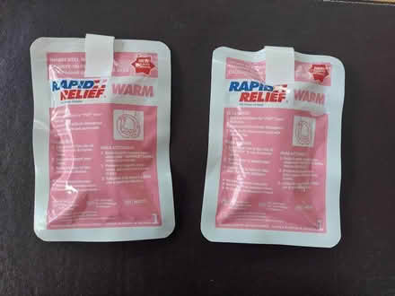 Photo of free Rapid Relief heat sachets (Beaconsfield HP9) #1
