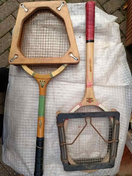 Photo of free Vintage squash racquet x 2 (Winnersh RG41) #1