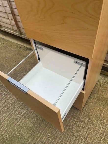 Photo of free Wooden pine effect filing cabinet (OX16 Cherwell heights) #4