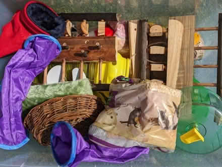 Photo of free Hamster Cage and Various Hamster Bits and Bobs (Ardleigh Green RM11) #2