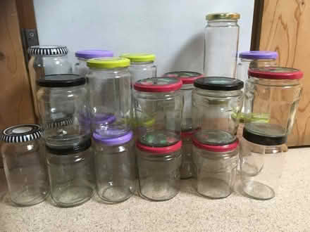 Photo of free Clean, delabelled jam jars (Blackford EH9) #1