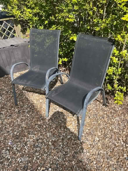 Photo of free 2 garden chairs (Walthamstow E17) #1
