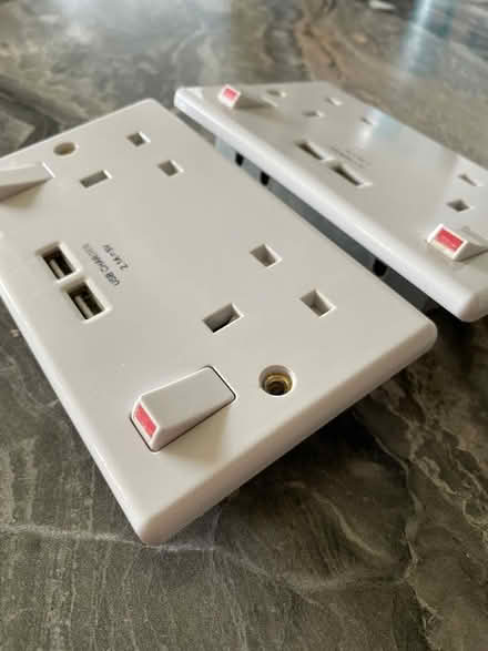 Photo of free Double sockets with USB points (Kettering NN15) #3