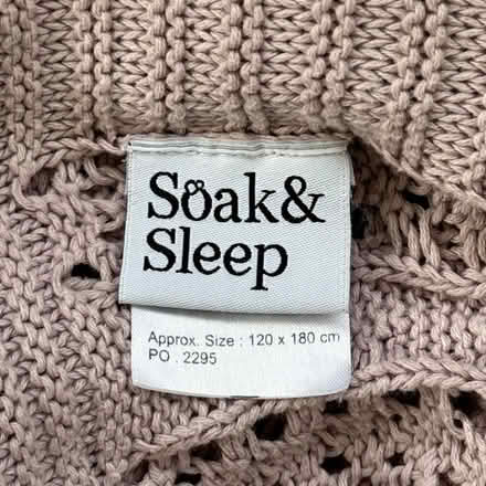 Photo of free Cable knit cotton throw (Chelsea SW3) #2