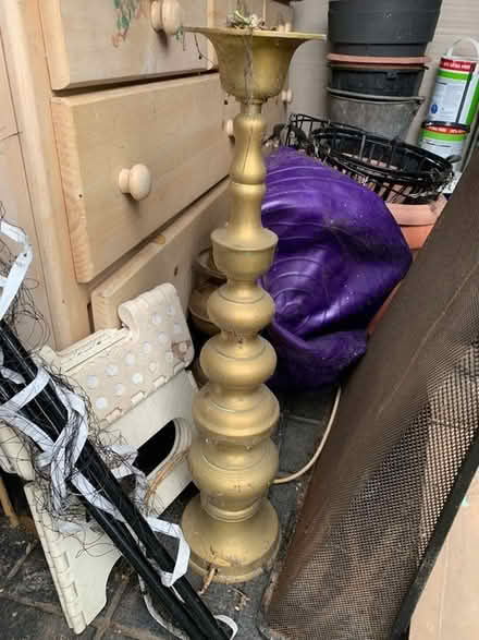 Photo of free Brass lamp very big (GL4) #1