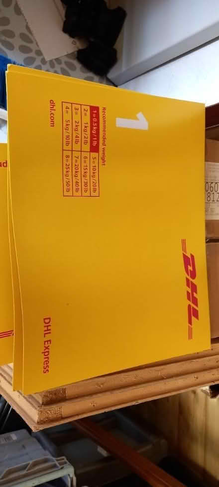 Photo of free A4 DHL envelopes (SN25 Abbey meads) #2