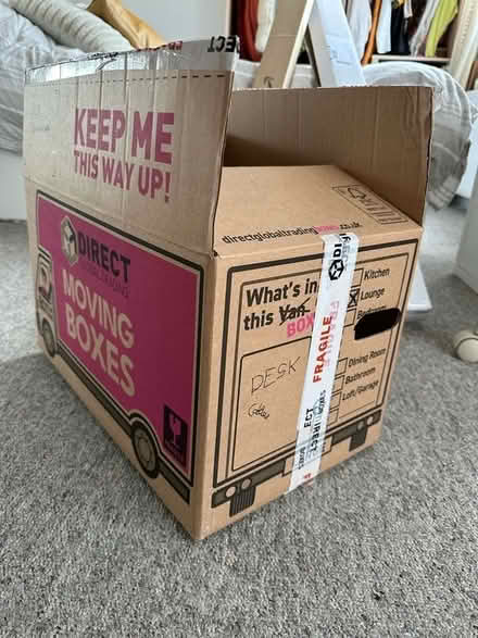 Photo of free 15 Cardboard boxes for moving (BN1) #1