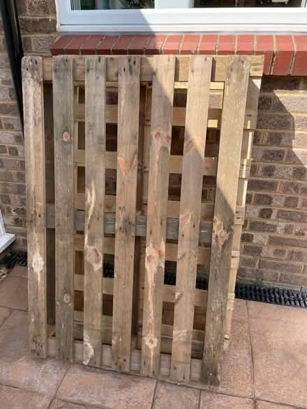 Photo of free Two sturdy pallets (Brickhill, Bedford) #2
