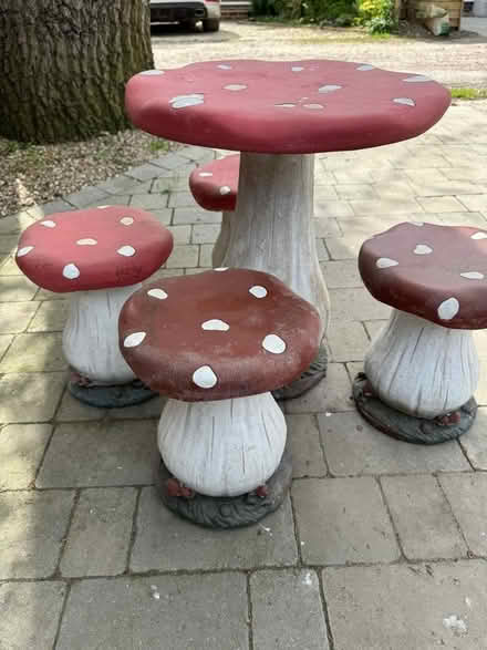 Photo of free Children’s garden mushroom table (Kingfield, Woking) #2