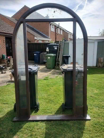 Photo of free wood and glass door set (Folksworth, Peterborough) #2