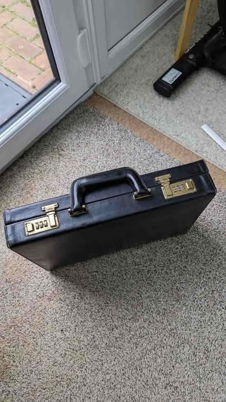 Photo of free Executive leather briefcase (Wellingborough NN8) #3