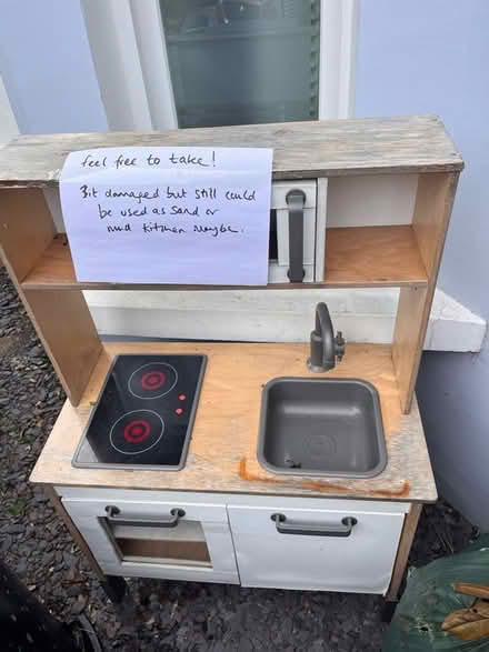 Photo of free Old Ikea toy kitchen (W12) #4