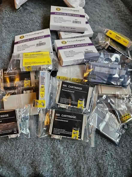 Photo of free Lots of printer cartridges TO711 TO714 (Warwick CV34) #1