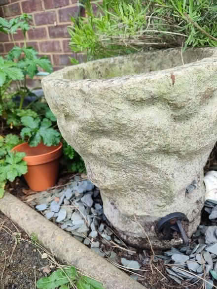 Photo of free Garden stone pot (WD23 Bushey) #3