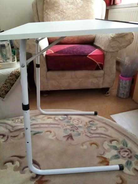 Photo of free White Tray Table (Church End MK43) #1