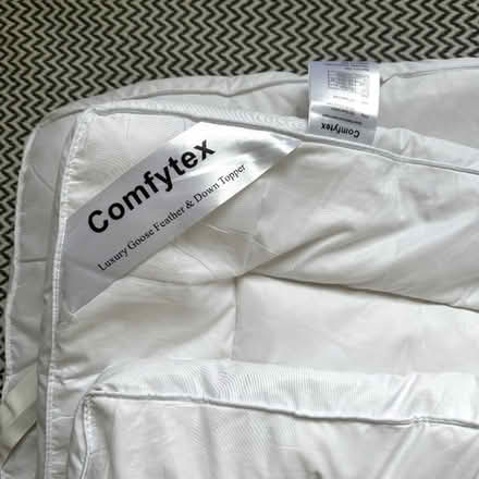 Photo of free Feather and down mattress topper, Double (Chelsea SW3) #2