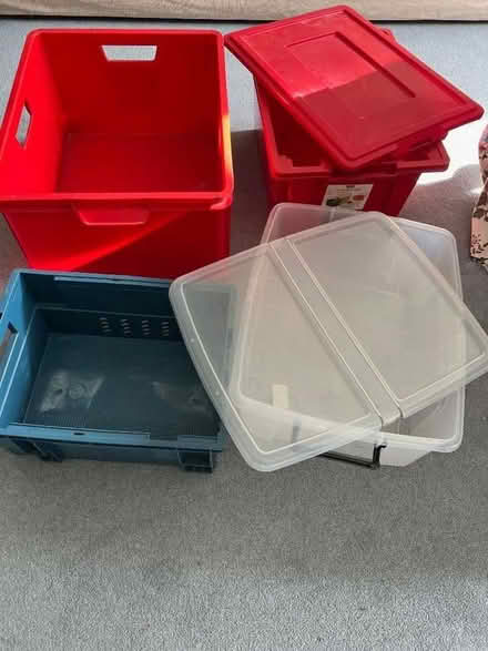 Photo of free Large storage boxes (Henley-on-Thames RG9) #1
