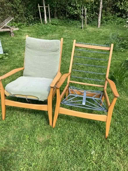 Photo of free Mid Century Arm Chair By Cintique (Uley) #2