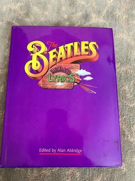 Photo of free The Beatles Illustrated Lyrics (DA1) #1