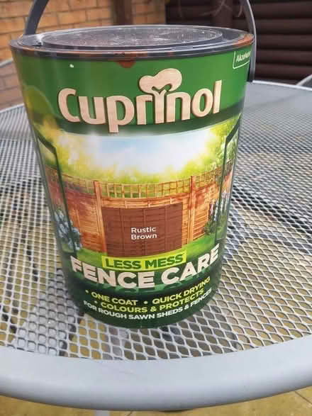 Photo of free Fence or shed paint (Kettering NN15) #1