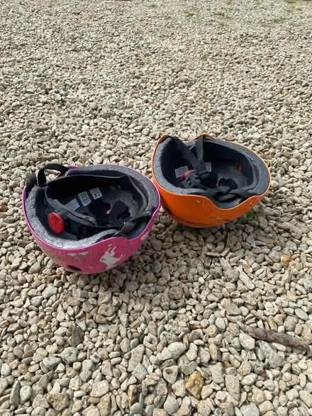 Photo of free Kids cycle helmets - pair (Banwell, BS29) #2