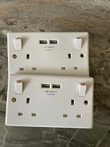 Photo of free Double sockets with USB points (Kettering NN15) #1