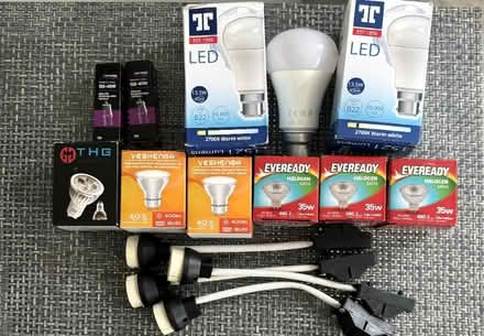 Photo of free Various bulbs/fittings (Chelsea SW3) #1