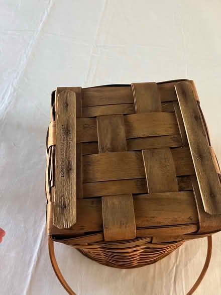 Photo of free 1990 Longaberger Basket with liner (Portage - central city) #3