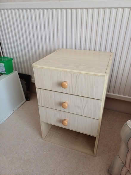 Photo of free Low 3-drawer chest (Sundridge Park BR1) #1